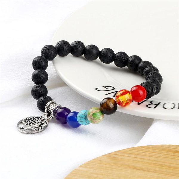 beaded, strands 7 chakras 8mm beaded bracelet lava rock elastic bracelets&bangles healing balance for men/women reiki prayer stone yoga jewe, Black
beaded, strands 7 chakras 8mm beaded bracelet lava rock elastic bracelets&bangles healing balance for men/women reiki prayer stone yoga jewe, Black