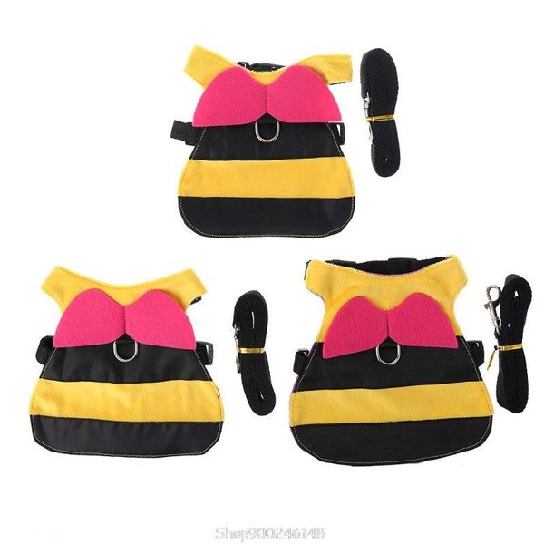 cat collars & leads cute bee shape vest harness small pet hamster leash strap s22 20 dropship
cat collars & leads cute bee shape vest harness small pet hamster leash strap s22 20 dropship