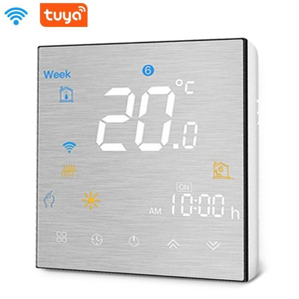 smart home control wifi thermostat temperature controller for water/electric floor heating water/gas boiler works with alexa google
smart home control wifi thermostat temperature controller for water/electric floor heating water/gas boiler works with alexa google