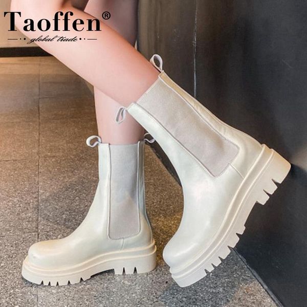 boots taoffen women short real leather slip on thick bottom winter autumn shoes daily footwear size 35-40, Black
boots taoffen women short real leather slip on thick bottom winter autumn shoes daily footwear size 35-40, Black