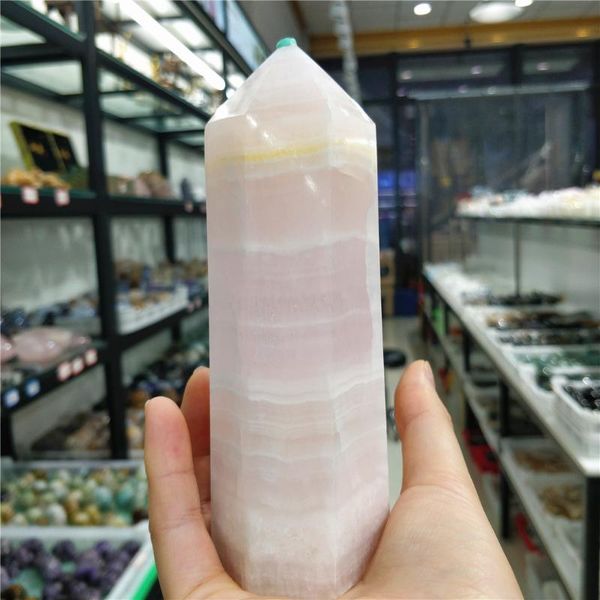 decorative objects & figurines natural pink calcite quartz mineral polish point column tower interior for home apartment items modern valuab
decorative objects & figurines natural pink calcite quartz mineral polish point column tower interior for home apartment items modern valuab