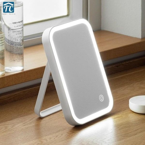 makeup mirror home deskcosmetic lamp led light folding charging abs 3.7v/1.48w vanity compact make up touch screen glasses mirrors
makeup mirror home deskcosmetic lamp led light folding charging abs 3.7v/1.48w vanity compact make up touch screen glasses mirrors