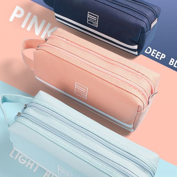 tapp deli 66772 korean simple large capacity stationery pencil bags boxsmall fresh cute primary school stationery case high school pencil c
tapp deli 66772 korean simple large capacity stationery pencil bags boxsmall fresh cute primary school stationery case high school pencil c