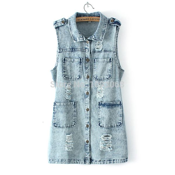 women's sweaters wholesale- women lady snowflake vest shirt lapel sleeveless hole denim summer causual long pagy, White;black
women's sweaters wholesale- women lady snowflake vest shirt lapel sleeveless hole denim summer causual long pagy, White;black