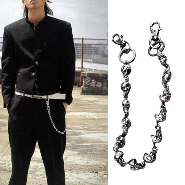 keychains alternative skull connected metal pants chain big devil and japanese dark men trend hip personality versatile waist h c2d8, Silver
keychains alternative skull connected metal pants chain big devil and japanese dark men trend hip personality versatile waist h c2d8, Silver