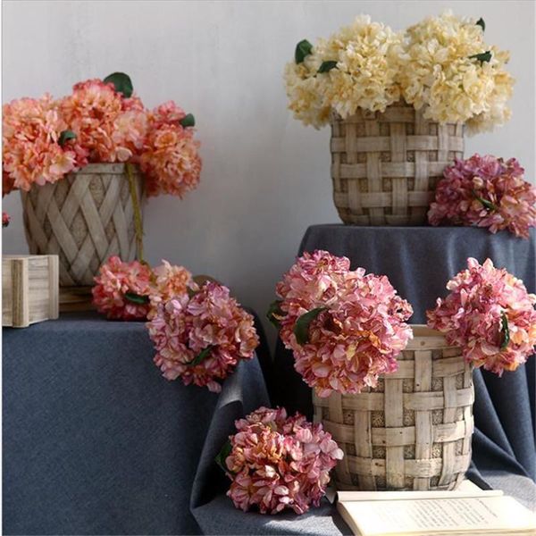 decorative flowers & wreaths one silk retro color hydrangea flower stem artificial short hydragnea branch for wedding centerpieces floral de
decorative flowers & wreaths one silk retro color hydrangea flower stem artificial short hydragnea branch for wedding centerpieces floral de