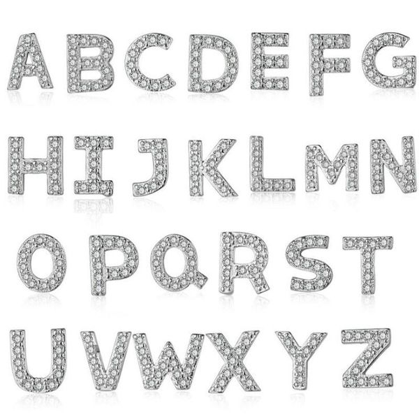 stud classic diy 26 english alphabet 925fashion 925 sterling silver jewelry wild crystal exquisite a-z beautiful earrings se476, Golden;silver 
stud classic diy 26 english alphabet 925fashion 925 sterling silver jewelry wild crystal exquisite a-z beautiful earrings se476, Golden;silver