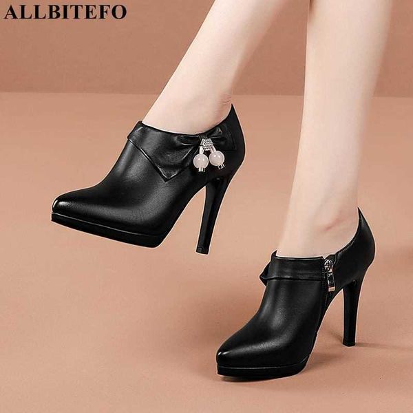 allbitefo genuine leather high heels platform women shoes office ladies shoes women high heel shoes women heels 210611, Black
allbitefo genuine leather high heels platform women shoes office ladies shoes women high heel shoes women heels 210611, Black
