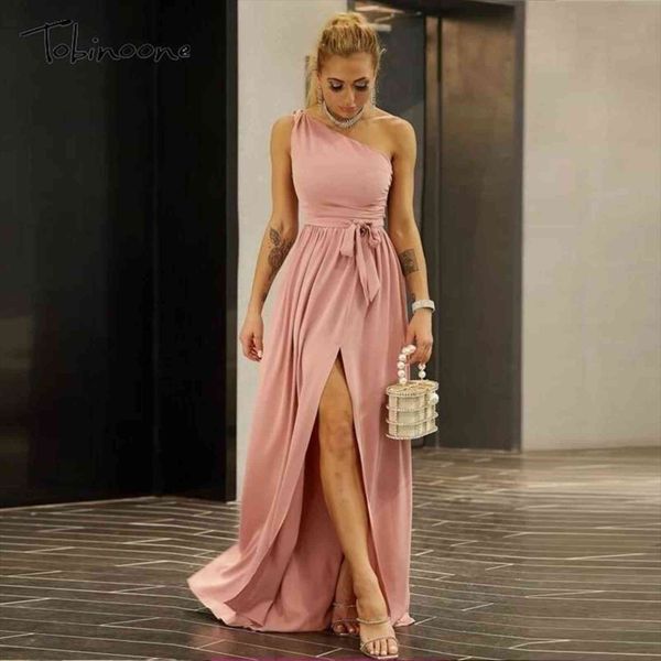 one shoulder belted high split women dress maxi backless waist ruched party dresses summer evening vestidos, Black;gray
one shoulder belted high split women dress maxi backless waist ruched party dresses summer evening vestidos, Black;gray