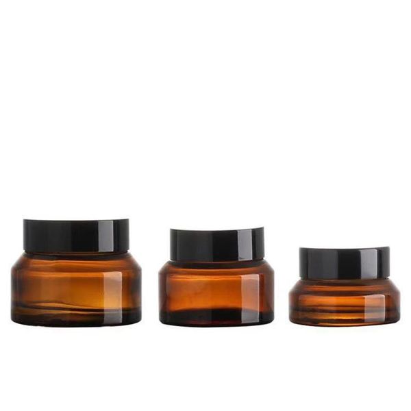 6pcs/lot 15g 30g 50g glass jar amber green cream jars cosmetics cosmetic packaging with black caps storage bottles &
6pcs/lot 15g 30g 50g glass jar amber green cream jars cosmetics cosmetic packaging with black caps storage bottles &
