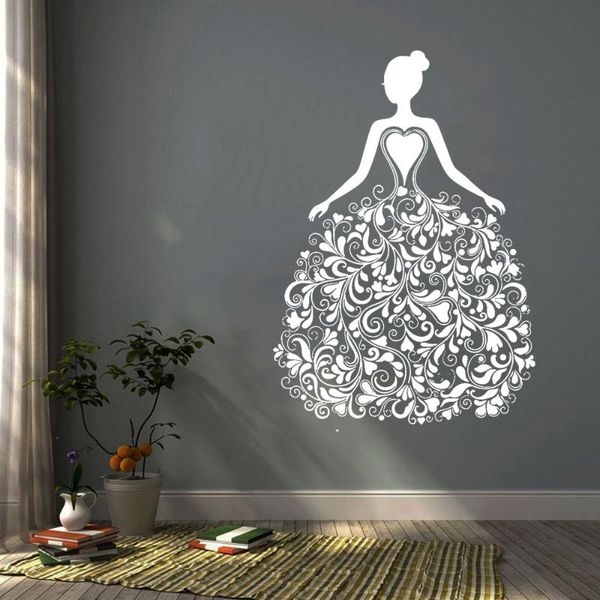 wall stickers fashion girl heart dancing dress wedding shop window home bedroom door decoration decals dw12708
wall stickers fashion girl heart dancing dress wedding shop window home bedroom door decoration decals dw12708