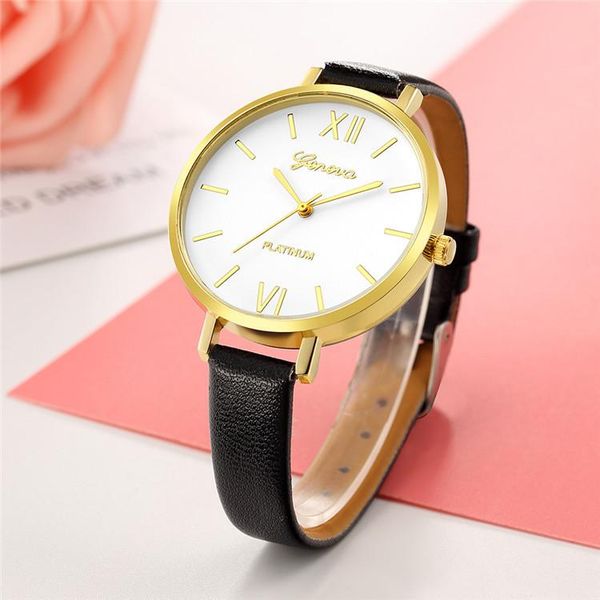 wristwatches geneva ladies watches fashion women leather band quartz watch woman relogio feminino dames horloge, Slivery;brown
wristwatches geneva ladies watches fashion women leather band quartz watch woman relogio feminino dames horloge, Slivery;brown
