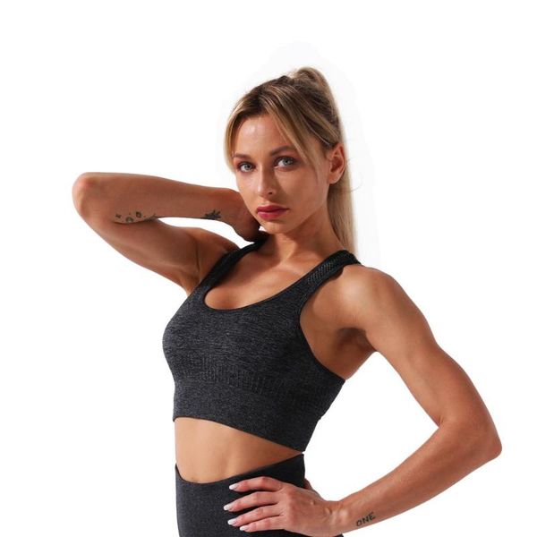 knitted women's yoga sports bra vest gym seamless fitness ds99 clothing, White;black
knitted women's yoga sports bra vest gym seamless fitness ds99 clothing, White;black