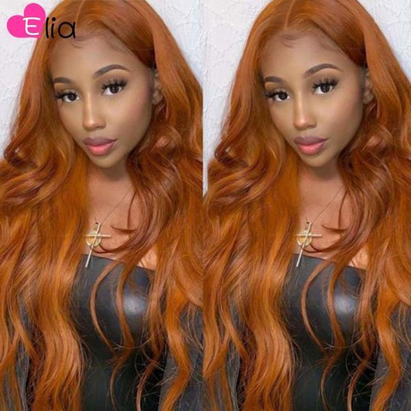 elia orange ginger brown colored lace frontal wig peruvian human hair body wave 180 density 30 inches for black women wigs1, Black;brown
elia orange ginger brown colored lace frontal wig peruvian human hair body wave 180 density 30 inches for black women wigs1, Black;brown