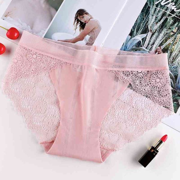 high end french traceless ultra-thin mesh breathable lace underwear women's cotton mid low waist briefs, Black;pink
high end french traceless ultra-thin mesh breathable lace underwear women's cotton mid low waist briefs, Black;pink