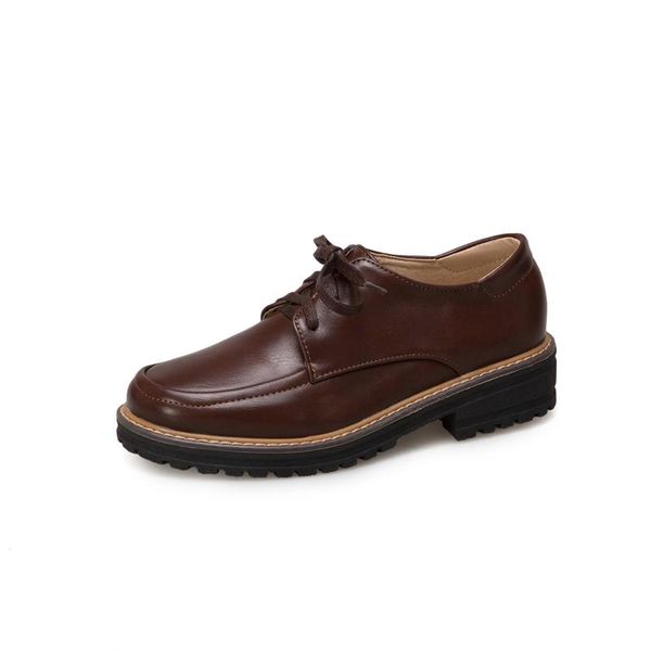 dress shoes 2021 age season with lower side lace-up female 40-43, Black 
dress shoes 2021 age season with lower side lace-up female 40-43, Black