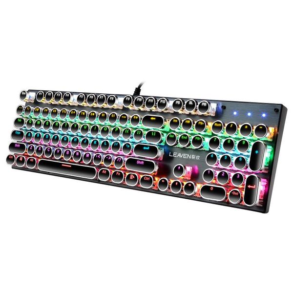 keyboards gaming mechanical keyboard usb wired 104 keys with rgb backlight red/blue switch for pc gamer computer
keyboards gaming mechanical keyboard usb wired 104 keys with rgb backlight red/blue switch for pc gamer computer