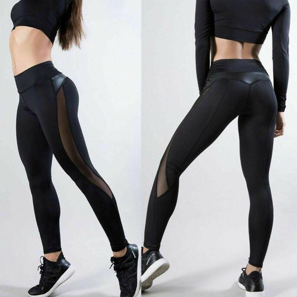 yoga outfits women slim high waist mesh pu patchwork trousers fitness running jogging stretch sport casual black pants fashion, White;red
yoga outfits women slim high waist mesh pu patchwork trousers fitness running jogging stretch sport casual black pants fashion, White;red