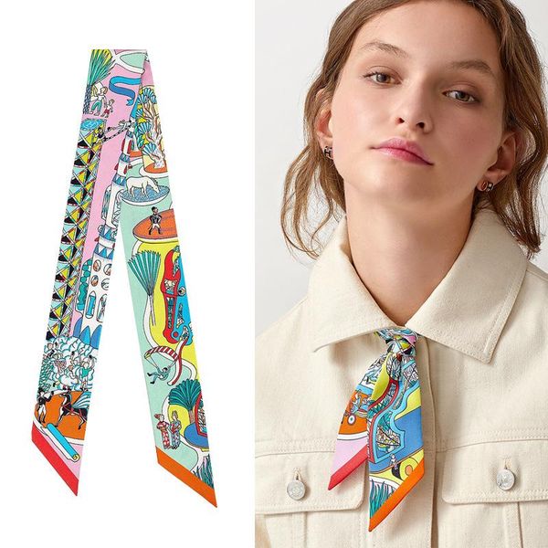 scarves 86*5cm fashion 100% silk ring scarf ribbon women neck hair bag scarfs, Blue;gray
scarves 86*5cm fashion 100% silk ring scarf ribbon women neck hair bag scarfs, Blue;gray