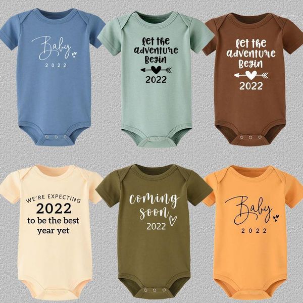rompers baby coming soon 2022 pregnancy announcement cotton bodysuit summer boys girls romper body reveal clothes, Blue
rompers baby coming soon 2022 pregnancy announcement cotton bodysuit summer boys girls romper body reveal clothes, Blue