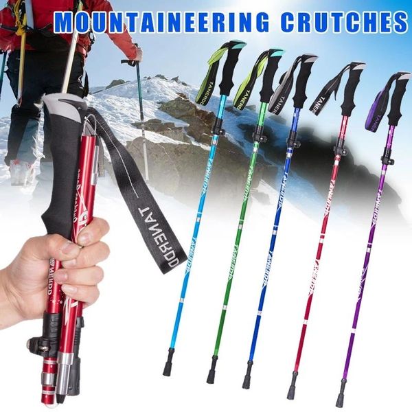 trekking poles 1pc outdoor portable folding nordic walking pole 250g ultralight hiking stick
trekking poles 1pc outdoor portable folding nordic walking pole 250g ultralight hiking stick