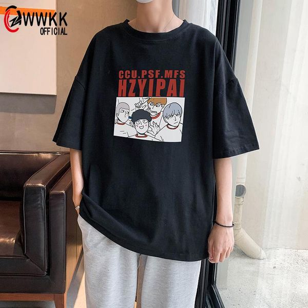 men's t-shirts wwkk 2021 for men and women summer korean ins harajuku graffiti printing loose short-sleeved couple, White;black
men's t-shirts wwkk 2021 for men and women summer korean ins harajuku graffiti printing loose short-sleeved couple, White;black