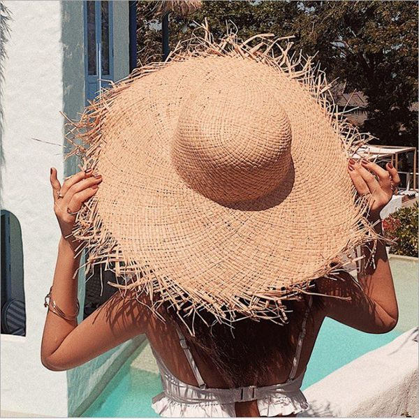 wide brim hats wzcx bow burrs shading summer women outdoor straw hat sun protection dome big beach visor cap, Blue;gray
wide brim hats wzcx bow burrs shading summer women outdoor straw hat sun protection dome big beach visor cap, Blue;gray