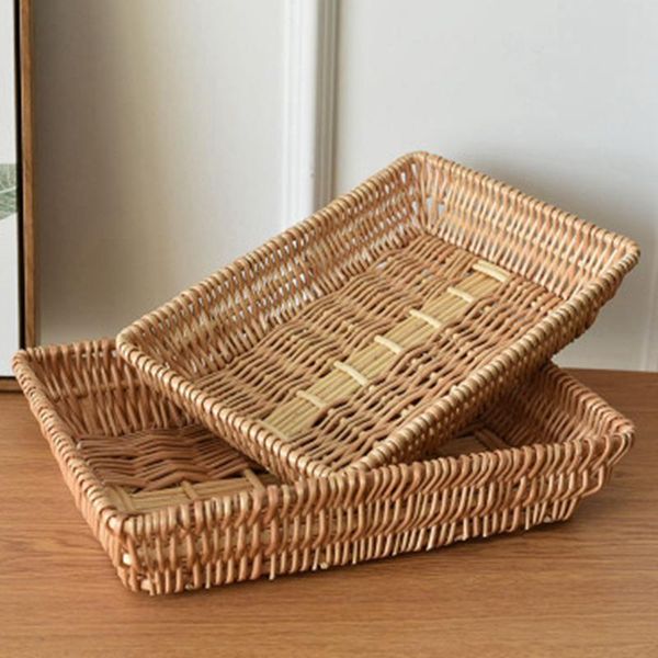 storage baskets luanqi rattan bread breakfast sundries wicker rectangle hand-woven tea tray kitchen supplies home decor
storage baskets luanqi rattan bread breakfast sundries wicker rectangle hand-woven tea tray kitchen supplies home decor