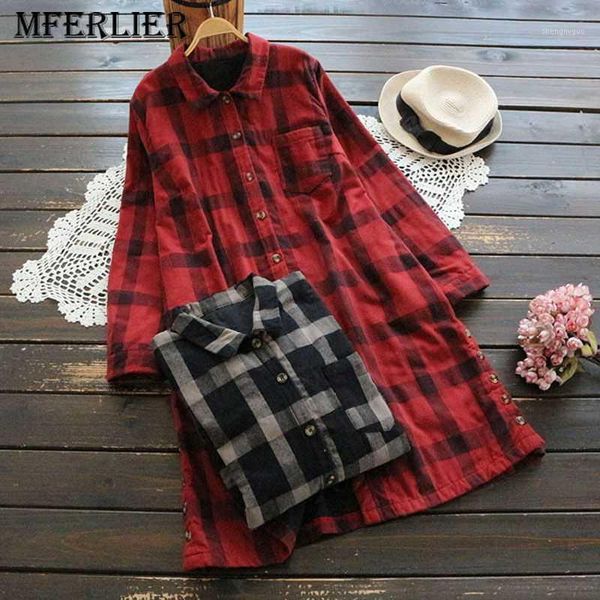 women's blouses & shirts mferlier mori girl winter thicken blouse turn down collar long sleeve side button hem women ladies red black, White
women's blouses & shirts mferlier mori girl winter thicken blouse turn down collar long sleeve side button hem women ladies red black, White