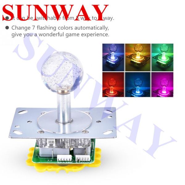 game controllers & joysticks 12v led colorful illuminated joystick switchable from 4 to 8 way operation with 5pin micro switches for arcade
game controllers & joysticks 12v led colorful illuminated joystick switchable from 4 to 8 way operation with 5pin micro switches for arcade