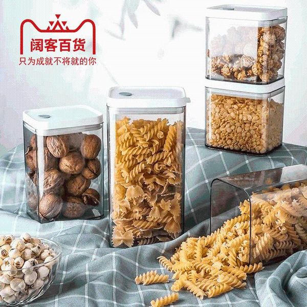 storage bottles & jars sealed jar grains dried fruit box transparent kitchen food plastic box- bottle moisture-proof
storage bottles & jars sealed jar grains dried fruit box transparent kitchen food plastic box- bottle moisture-proof