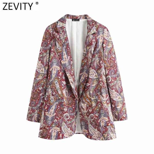zevity women chic paisley printing leisure blazer coat ladies long sleeve open stitch casual pockets outwear suit ct551 210419, White;black
zevity women chic paisley printing leisure blazer coat ladies long sleeve open stitch casual pockets outwear suit ct551 210419, White;black