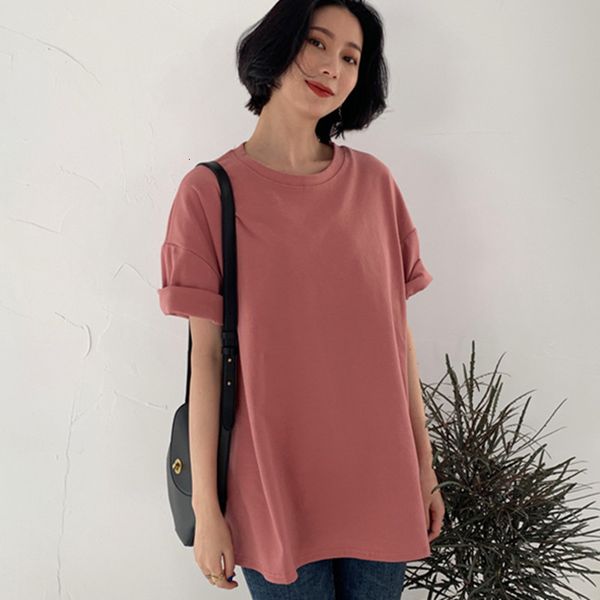 women's t-shirt new summer 6 colors women t-shirt casual short sleeve loose bottoming solid female basic shirt ladies o-neck, White
women's t-shirt new summer 6 colors women t-shirt casual short sleeve loose bottoming solid female basic shirt ladies o-neck, White