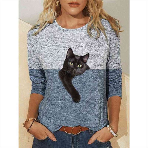 animal print casual pullovers woman sweatshirts cat long sleeve sweatshirt women clothing plus size fashion female hoodies, Black
animal print casual pullovers woman sweatshirts cat long sleeve sweatshirt women clothing plus size fashion female hoodies, Black