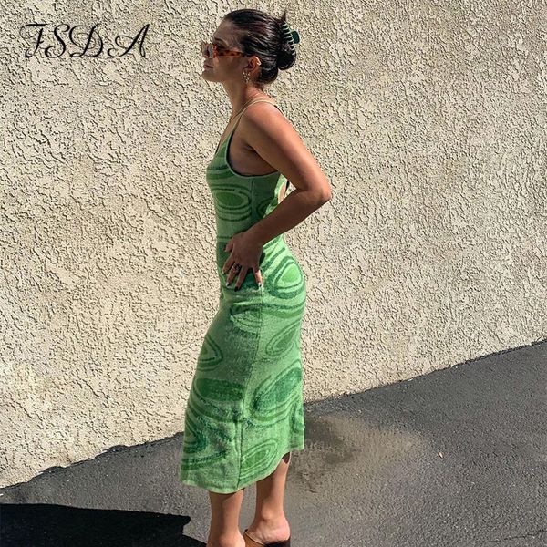 print knit bodycon dress women green y2k summer hollow out sleeveless spaghetti strap beach midi dress party, Black;gray
print knit bodycon dress women green y2k summer hollow out sleeveless spaghetti strap beach midi dress party, Black;gray