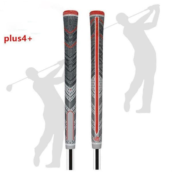 high-quality grey/red golf grips plus4+ multicompound standard size / midsize outdoor sport gef01
high-quality grey/red golf grips plus4+ multicompound standard size / midsize outdoor sport gef01