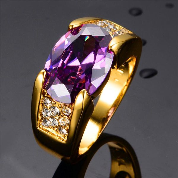 wedding rings luxury female purple zircon ring fashion gold color unique style promise engagement for women, Slivery;golden
wedding rings luxury female purple zircon ring fashion gold color unique style promise engagement for women, Slivery;golden