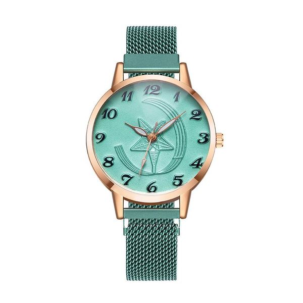 fashion 5pcs set women watch modiya ladies magnetic buckle strap steel fine gift for girlfriend luxury wristwatches, Slivery;brown
fashion 5pcs set women watch modiya ladies magnetic buckle strap steel fine gift for girlfriend luxury wristwatches, Slivery;brown