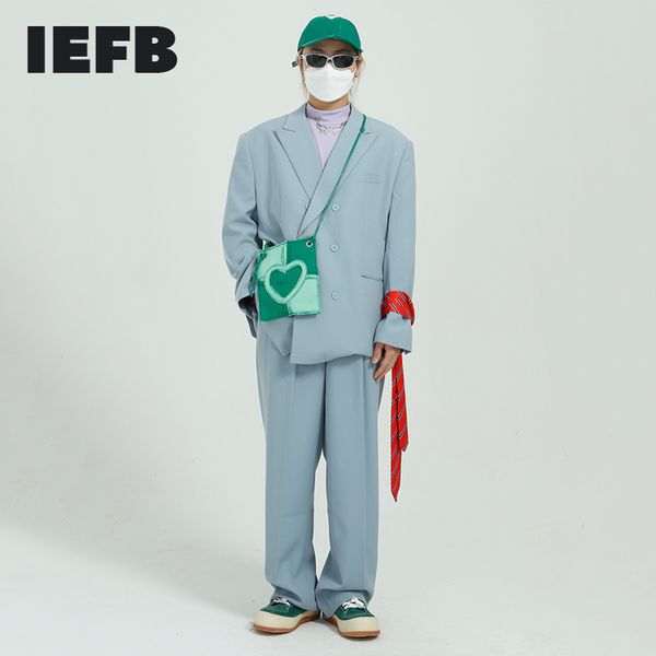 iefb spring simple suit coat men's korean streetwear fashion casual blue blazer man's loose long sleeve clothing 9y6794 210524, White;black
iefb spring simple suit coat men's korean streetwear fashion casual blue blazer man's loose long sleeve clothing 9y6794 210524, White;black