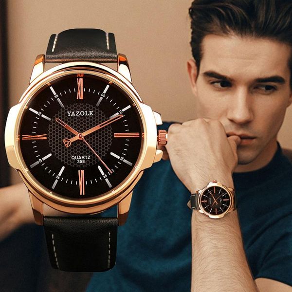 wristwatches yazole mens watches men watch fashion leather men's unique design clock erkek kol saati relogio masculino, Slivery;brown
wristwatches yazole mens watches men watch fashion leather men's unique design clock erkek kol saati relogio masculino, Slivery;brown