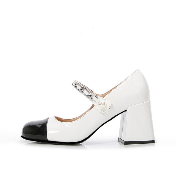 dress shoes fashion patent leather single thick high heels mary jane spring retro round toe casual zzta, Black
dress shoes fashion patent leather single thick high heels mary jane spring retro round toe casual zzta, Black