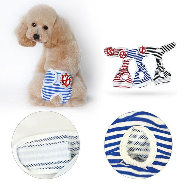 dog apparel 1pc female striped sanitary panties for dogs diapers cotton cat physiological pants pet hygienic briefs small
dog apparel 1pc female striped sanitary panties for dogs diapers cotton cat physiological pants pet hygienic briefs small