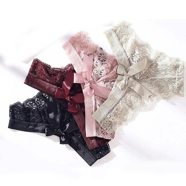 women's panties 1 pieces woman lace g-string briefs lingerie low waist crotch cotton thong t-back female underwear for, Black;pink
women's panties 1 pieces woman lace g-string briefs lingerie low waist crotch cotton thong t-back female underwear for, Black;pink