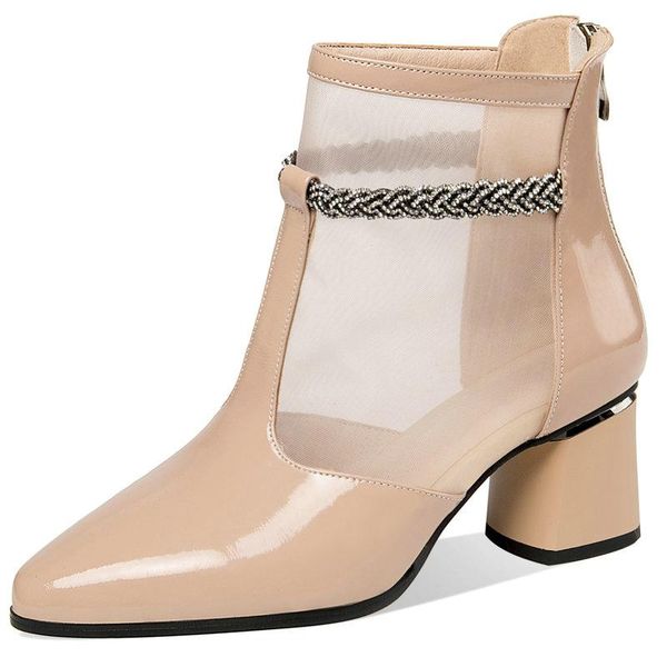 boots solid high heels dancing party shoes woman winter genuine leather fashion short women ankle size 41 42 43, Black
boots solid high heels dancing party shoes woman winter genuine leather fashion short women ankle size 41 42 43, Black