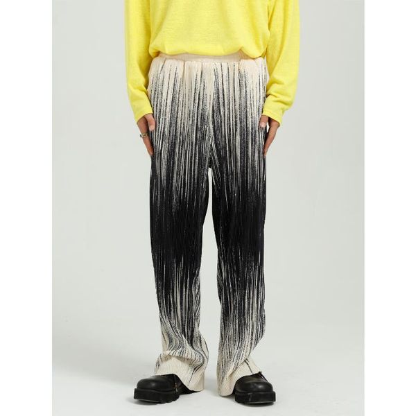men's pants fashion stripe pleated wide leg loose straight 2021 summer korean style black blue trousers men elastic waist streetwear
men's pants fashion stripe pleated wide leg loose straight 2021 summer korean style black blue trousers men elastic waist streetwear
