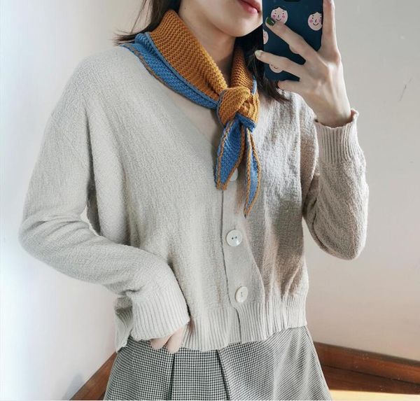 scarves luxury winter scarf women solid knitted triangular wraps sharp angle shawls warm long narrow small skinny neckerchief, Blue;gray
scarves luxury winter scarf women solid knitted triangular wraps sharp angle shawls warm long narrow small skinny neckerchief, Blue;gray
