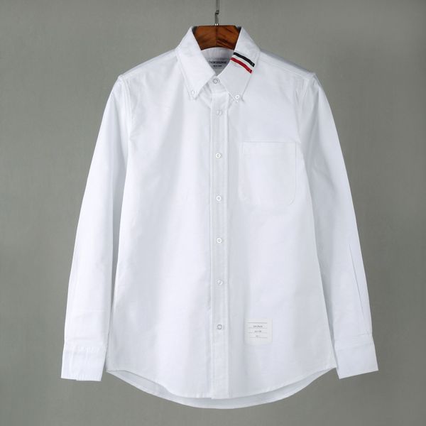 design clothing fashion oxford spinning neckline ribbon white shirt leisure business long sleeve men's and women's alike, White;black
design clothing fashion oxford spinning neckline ribbon white shirt leisure business long sleeve men's and women's alike, White;black
