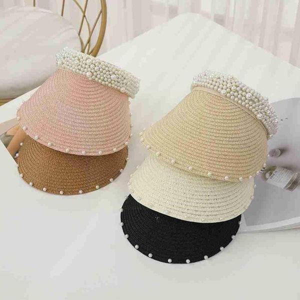 wide brim hats pearl sun women casual summer beach visor caps empty large cap straw outdoor sports sunshade u2g7, Blue;gray
wide brim hats pearl sun women casual summer beach visor caps empty large cap straw outdoor sports sunshade u2g7, Blue;gray
