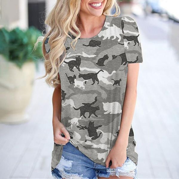 summer women's sockecamouflage print ting fashion t shirt o-neck short sleeves leisure harajuku mujer #t4g t-shirt, White
summer women's sockecamouflage print ting fashion t shirt o-neck short sleeves leisure harajuku mujer #t4g t-shirt, White
