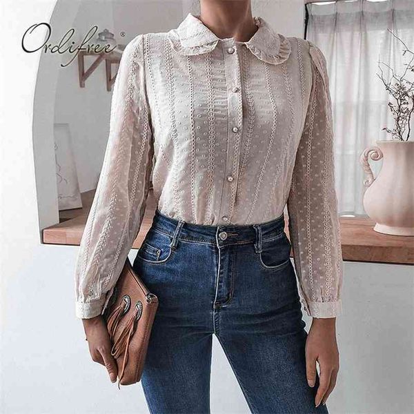 summer vintage women lace blouse shirt long sleeve single breasted embroidery office sweet lady 210513, Black
summer vintage women lace blouse shirt long sleeve single breasted embroidery office sweet lady 210513, Black